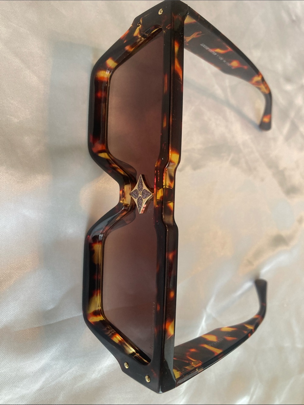 Louis Vuitton Tortoiseshell Shield Sunglasses - Brown/Tortoise